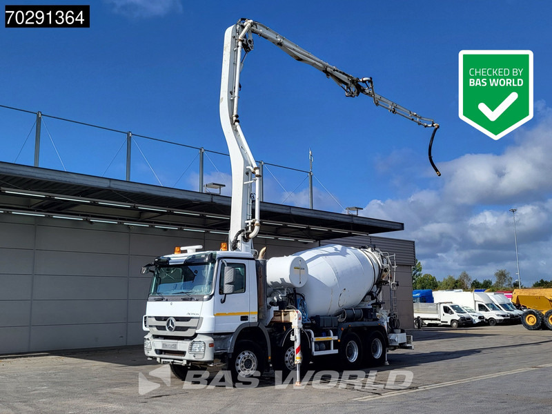 Mercedes-Benz Actros 3241 8X4 Cifa MK24.4Z Pompe+Mixer Retarder 3-Pedals Steelsuspension Big-Axle Euro 5 - مضخة خرسانة: صور 1 Mercedes-Benz Actros 3241 8X4 Cifa MK24.4Z Pompe+Mixer Retarder 3-Pedals Steelsuspension Big-Axle Euro 5 - مضخة خرسانة: صور 1