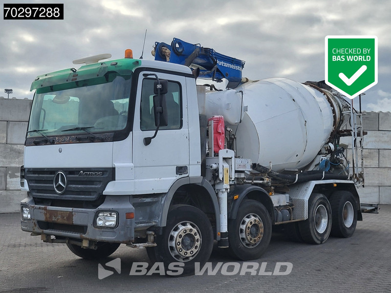 Mercedes-Benz Actros 3241 8X4 Putzmeister TMM 21 +7m3 Liebherr PUMI Steelsuspension 3-Pedals Euro 3 - مضخة خرسانة: صور 1 Mercedes-Benz Actros 3241 8X4 Putzmeister TMM 21 +7m3 Liebherr PUMI Steelsuspension 3-Pedals Euro 3 - مضخة خرسانة: صور 1