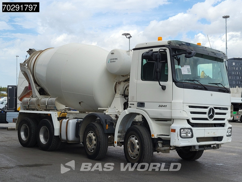 Mercedes-Benz Actros 3241 8X4 Retarder 9m3 Stetter Steelsuspension 3-Pedals Euro 4 - شاحنة خلاطة خرسانة: صور 3 Mercedes-Benz Actros 3241 8X4 Retarder 9m3 Stetter Steelsuspension 3-Pedals Euro 4 - شاحنة خلاطة خرسانة: صور 3