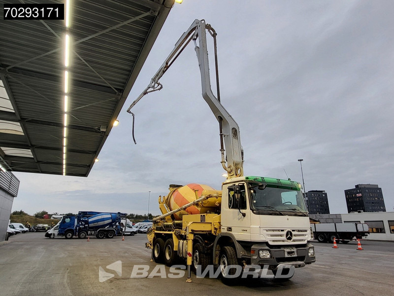 Mercedes-Benz Actros 3244 8X4 Retarder Putzmeister 24 Mtrs Pumi Big-Axle 3-Pedals Euro 4 - مضخة خرسانة: صور 3 Mercedes-Benz Actros 3244 8X4 Retarder Putzmeister 24 Mtrs Pumi Big-Axle 3-Pedals Euro 4 - مضخة خرسانة: صور 3