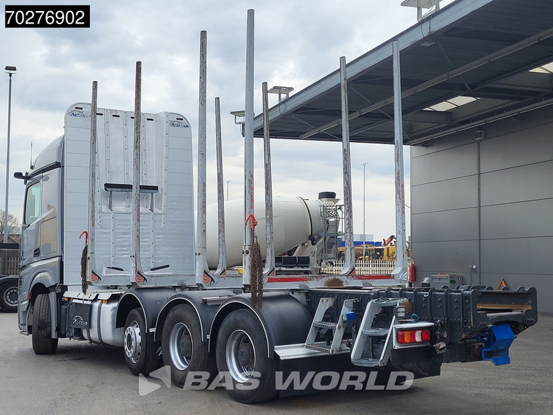 Mercedes-Benz Actros 3563 8X4 Big-Axle Lift+Lenkachse Euro 6 - شاحنة قطع الأشجار: صور 2 Mercedes-Benz Actros 3563 8X4 Big-Axle Lift+Lenkachse Euro 6 - شاحنة قطع الأشجار: صور 2