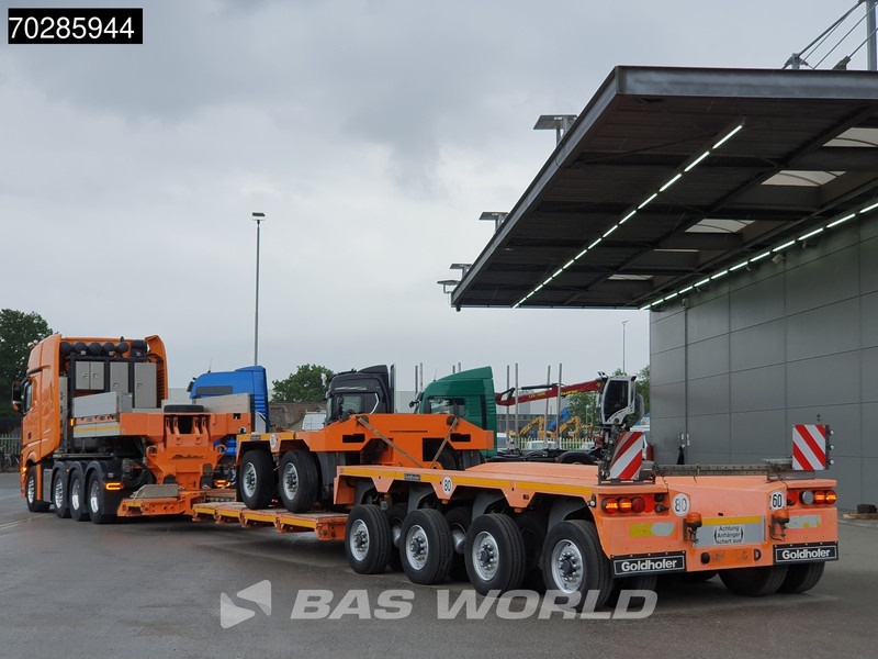 Mercedes-Benz Actros 4163 8X4 180T GigaSpace Retarder Hydrauliek BigAxle Alcoa´s // Lowbed Trailer / 6 Axles / Hydraulic Pendle Axles / Extend - شاحنة جرار: صور 3 Mercedes-Benz Actros 4163 8X4 180T GigaSpace Retarder Hydrauliek BigAxle Alcoa´s // Lowbed Trailer / 6 Axles / Hydraulic Pendle Axles / Extend - شاحنة جرار: صور 3