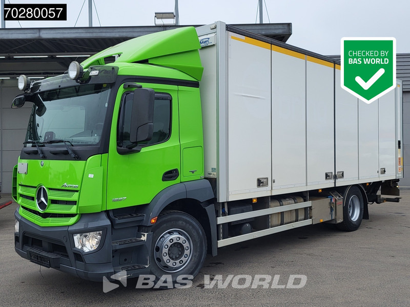 Mercedes-Benz Antos 1827 4X2 18tonner ADR Ladebordwand boxheater Euro 6 - بصندوق مغلق شاحنة: صور 1 Mercedes-Benz Antos 1827 4X2 18tonner ADR Ladebordwand boxheater Euro 6 - بصندوق مغلق شاحنة: صور 1