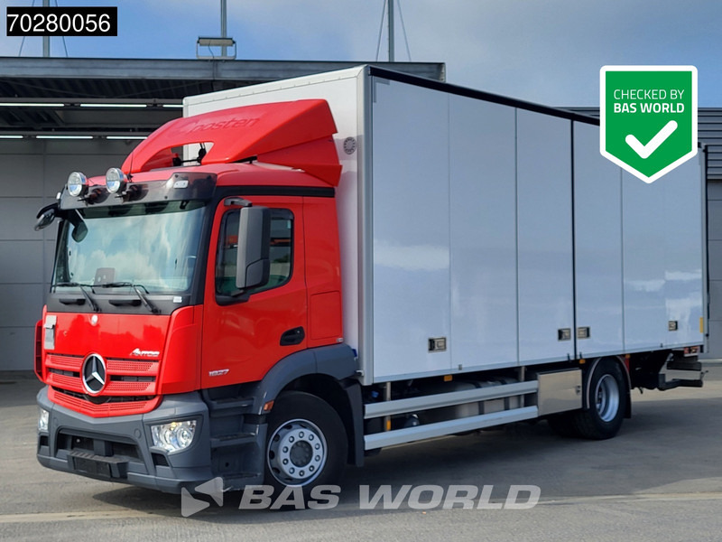 Mercedes-Benz Antos 1827 4X2 19tonner 2000kg Ladebordwand Automatic Euro 6 - بصندوق مغلق شاحنة: صور 1 Mercedes-Benz Antos 1827 4X2 19tonner 2000kg Ladebordwand Automatic Euro 6 - بصندوق مغلق شاحنة: صور 1