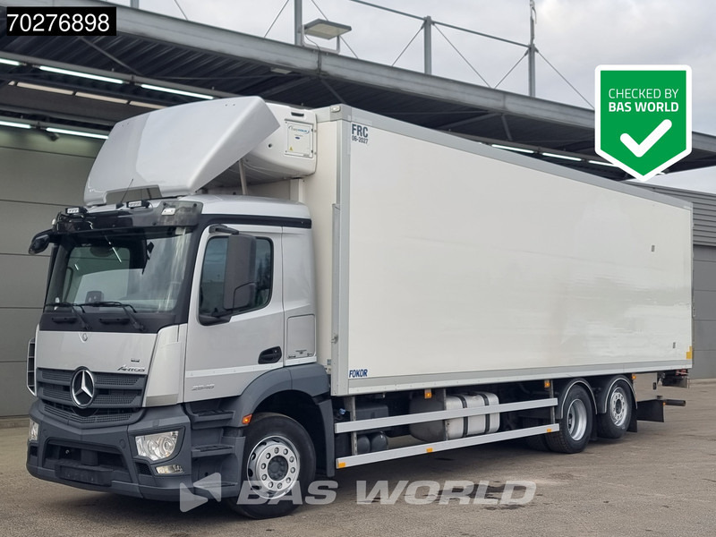 Mercedes-Benz Antos 2746 6X2 Carrier Supra 1250 Silent Mt ladebordwand Lift+Lenkachse Euro 6 - مبردة شاحنة: صور 1 Mercedes-Benz Antos 2746 6X2 Carrier Supra 1250 Silent Mt ladebordwand Lift+Lenkachse Euro 6 - مبردة شاحنة: صور 1