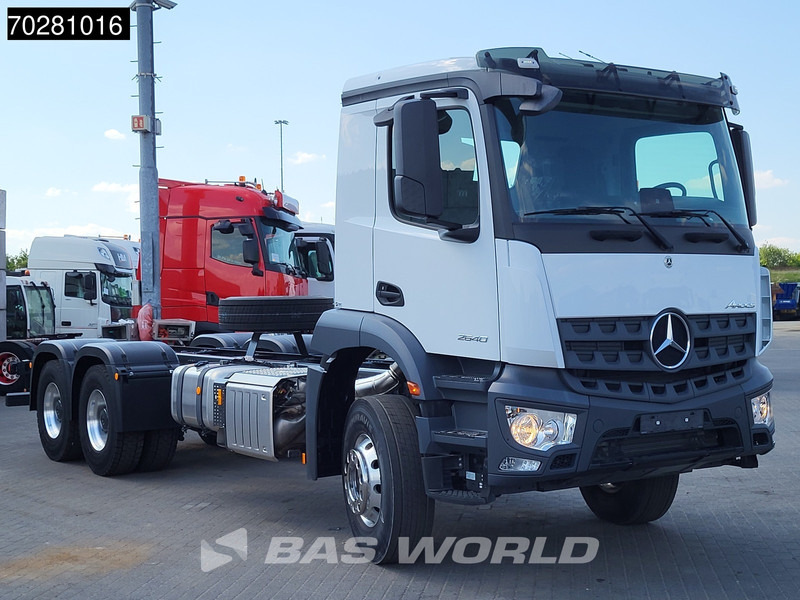 Mercedes-Benz Arocs 2640 6X4 NEW chassis PTO preparation Big-Axle Alcoa Automatic Euro 6 - الشاسيه شاحنة: صور 3 Mercedes-Benz Arocs 2640 6X4 NEW chassis PTO preparation Big-Axle Alcoa Automatic Euro 6 - الشاسيه شاحنة: صور 3