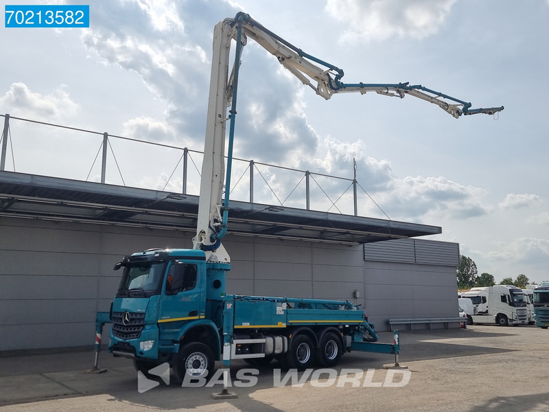 Mercedes-Benz Arocs 2836 6X4 Manual 33mtr Pump Sermac 5Z33 SC150 Euro 6 - مضخة خرسانة: صور 1 Mercedes-Benz Arocs 2836 6X4 Manual 33mtr Pump Sermac 5Z33 SC150 Euro 6 - مضخة خرسانة: صور 1