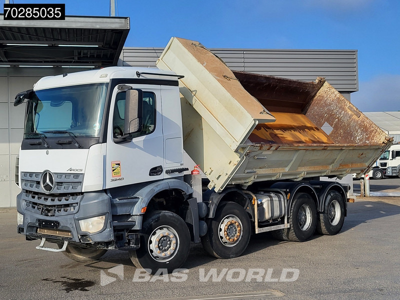 Mercedes-Benz Arocs 3240 8X4 12m3 2-side Tipper Steel Suspension Automatic Big-Axle Euro 6 - قلابات: صور 5 Mercedes-Benz Arocs 3240 8X4 12m3 2-side Tipper Steel Suspension Automatic Big-Axle Euro 6 - قلابات: صور 5