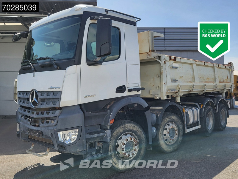 Mercedes-Benz Arocs 3240 8X4 12m3 2-side Tipper SteelSuspension Automatic Big-Axle Euro 6 - قلابات: صور 1 Mercedes-Benz Arocs 3240 8X4 12m3 2-side Tipper SteelSuspension Automatic Big-Axle Euro 6 - قلابات: صور 1