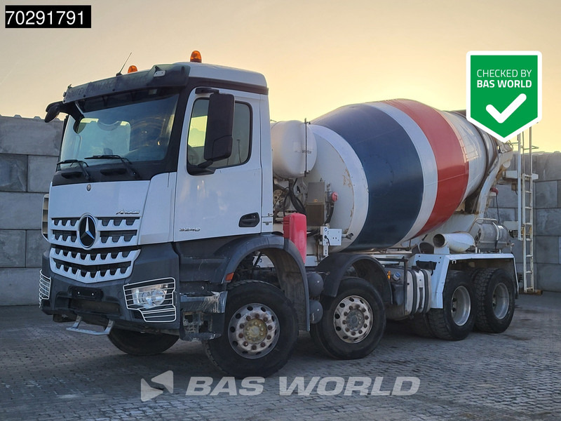 Mercedes-Benz Arocs 3240 8X4 9m3 Stetter mixer Steelsuspension Automatic Euro 6 - شاحنة خلاطة خرسانة: صور 1 Mercedes-Benz Arocs 3240 8X4 9m3 Stetter mixer Steelsuspension Automatic Euro 6 - شاحنة خلاطة خرسانة: صور 1