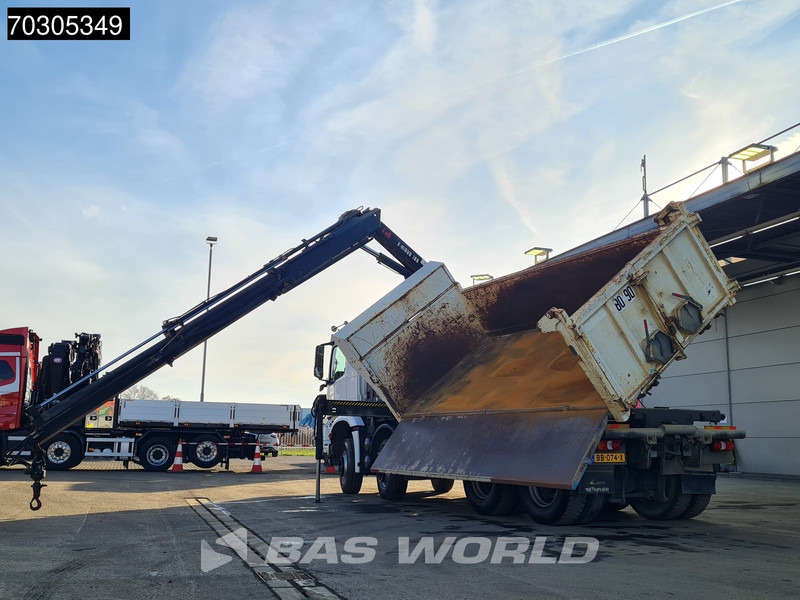 Mercedes-Benz Arocs 3240 8X4 HIAB X-HIDUO 188 E-2 Kran Crane 3-side tipper Big-Axle Euro 6 - قلابات, شاحنة كرين: صور 5 Mercedes-Benz Arocs 3240 8X4 HIAB X-HIDUO 188 E-2 Kran Crane 3-side tipper Big-Axle Euro 6 - قلابات, شاحنة كرين: صور 5