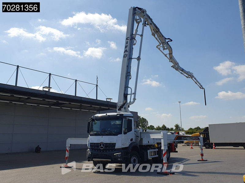 Mercedes-Benz Arocs 3343 6X4 CIFA K40H Carbotech Pump 5 arm Big-Axle Navi Euro 6 - مضخة خرسانة: صور 5 Mercedes-Benz Arocs 3343 6X4 CIFA K40H Carbotech Pump 5 arm Big-Axle Navi Euro 6 - مضخة خرسانة: صور 5