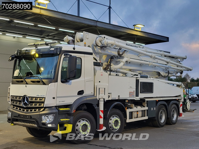 Mercedes-Benz Arocs 3740 8X4 Putzmeister M42-5 Betonpomp Big-Axle Steelsuspension Euro 6 - مضخة خرسانة: صور 2 Mercedes-Benz Arocs 3740 8X4 Putzmeister M42-5 Betonpomp Big-Axle Steelsuspension Euro 6 - مضخة خرسانة: صور 2
