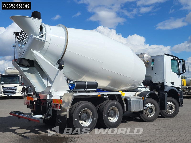 Mercedes-Benz Arocs 3743 8X4 New! 10m3 FML BSH 103 Mixer Steelsuspension Big-Axle Automatic Euro 6 - شاحنة خلاطة خرسانة: صور 5 Mercedes-Benz Arocs 3743 8X4 New! 10m3 FML BSH 103 Mixer Steelsuspension Big-Axle Automatic Euro 6 - شاحنة خلاطة خرسانة: صور 5