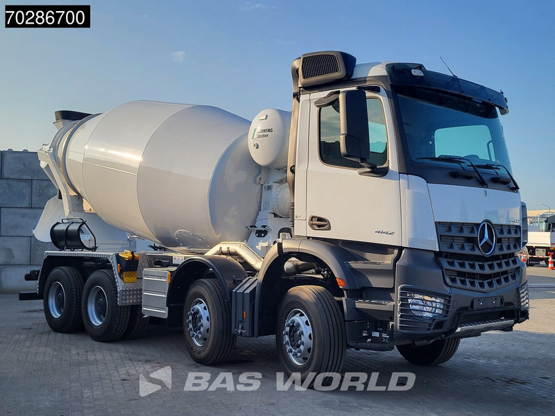 Mercedes-Benz Arocs 4142 8X4 NEW! 10m3 SchwingStetter Mixer Manual Steel suspension BigAxle Euro3 - شاحنة خلاطة خرسانة: صور 3 Mercedes-Benz Arocs 4142 8X4 NEW! 10m3 SchwingStetter Mixer Manual Steel suspension BigAxle Euro3 - شاحنة خلاطة خرسانة: صور 3