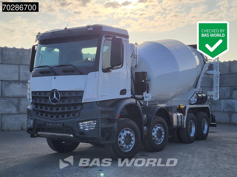 Mercedes-Benz Arocs 4142 8X4 NEW! 10m3 SchwingStetter Mixer Manual Steel suspension BigAxle Euro3 - شاحنة خلاطة خرسانة: صور 1 Mercedes-Benz Arocs 4142 8X4 NEW! 10m3 SchwingStetter Mixer Manual Steel suspension BigAxle Euro3 - شاحنة خلاطة خرسانة: صور 1