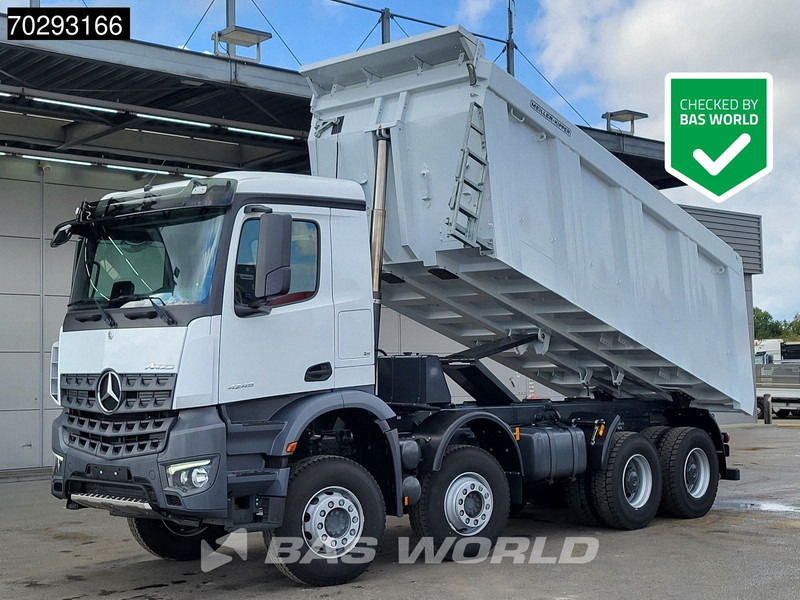 Mercedes-Benz Arocs 4245 8X4 New! 22m3 Meiller Kipper Big-Axle Steelsuspension Manual Euro 3 - قلابات: صور 1 Mercedes-Benz Arocs 4245 8X4 New! 22m3 Meiller Kipper Big-Axle Steelsuspension Manual Euro 3 - قلابات: صور 1