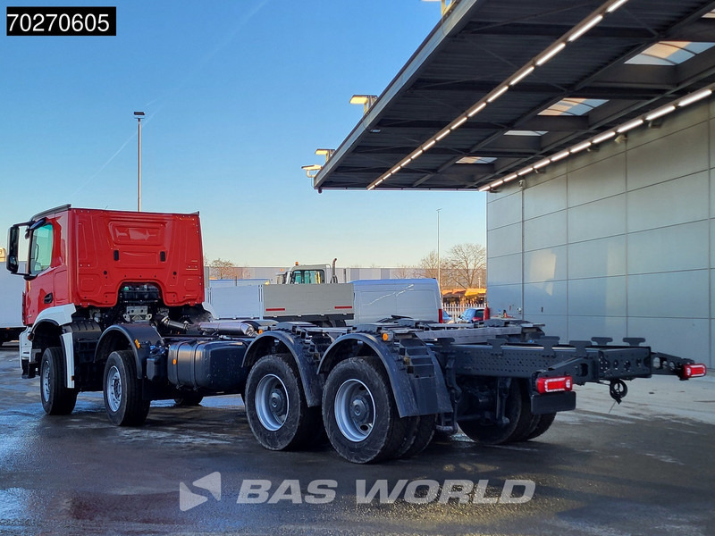 Mercedes-Benz Arocs 4843 8X4 NEW chassis RHD! Steel suspension Automatic Euro 6 - الشاسيه شاحنة: صور 2 Mercedes-Benz Arocs 4843 8X4 NEW chassis RHD! Steel suspension Automatic Euro 6 - الشاسيه شاحنة: صور 2