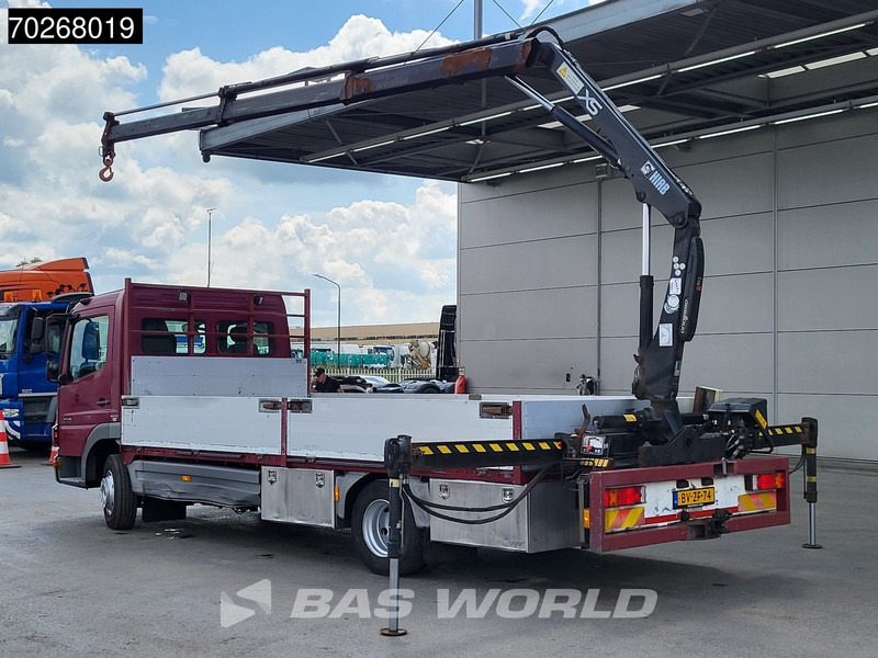 Mercedes-Benz Atego 1016 Atego 4X2 NL-Truck Hiab 066B-2 Duo Crane Automatic Euro 5 - شاحنات مسطحة, شاحنة كرين: صور 2 Mercedes-Benz Atego 1016 Atego 4X2 NL-Truck Hiab 066B-2 Duo Crane Automatic Euro 5 - شاحنات مسطحة, شاحنة كرين: صور 2