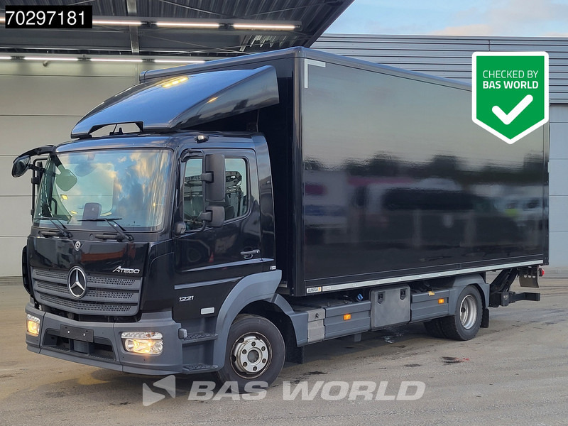 Mercedes-Benz Atego 1221 4X2 12tonner 1500kg Ladebordwand Automatic Euro 6 - بصندوق مغلق شاحنة: صور 1 Mercedes-Benz Atego 1221 4X2 12tonner 1500kg Ladebordwand Automatic Euro 6 - بصندوق مغلق شاحنة: صور 1