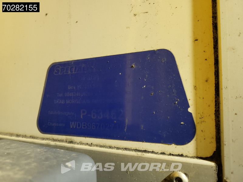 مبردة شاحنة Mercedes-Benz Atego 1524 Atego 4X2 Thermo-King T1200R 1500kg Ladebordwand Automatic Euro 6: صور 20