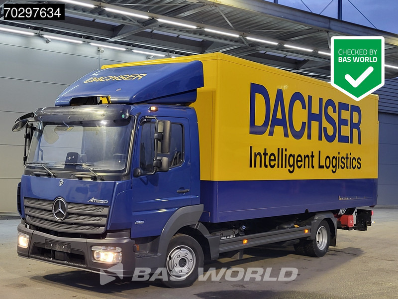 Mercedes-Benz Atego 816 4X2 8tonner Automatic 1000kg Ladebordwand Euro 6 - بصندوق مغلق شاحنة: صور 1 Mercedes-Benz Atego 816 4X2 8tonner Automatic 1000kg Ladebordwand Euro 6 - بصندوق مغلق شاحنة: صور 1