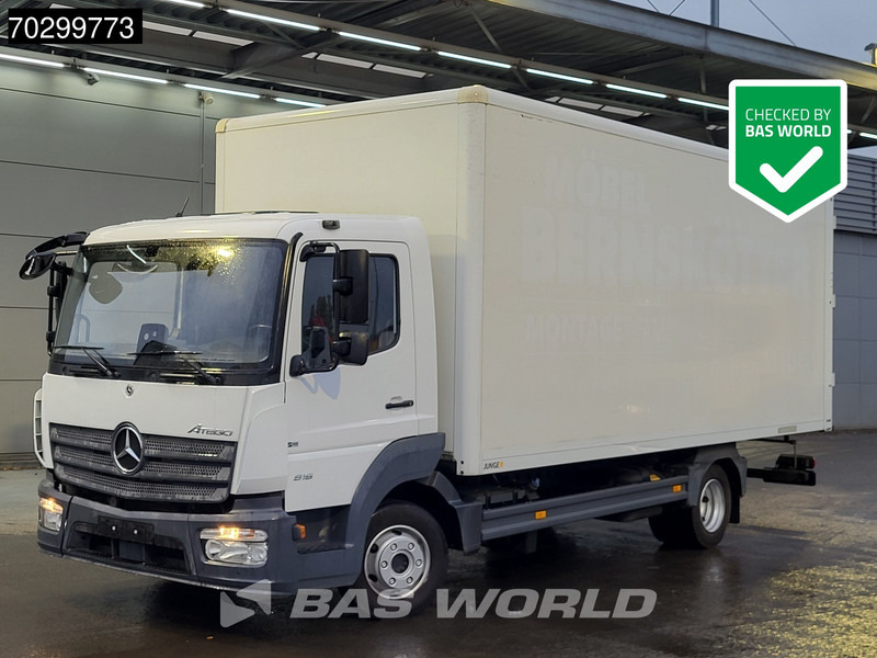 Mercedes-Benz Atego 816 4X2 8tonner Manual Steelsuspension Euro 6 - بصندوق مغلق شاحنة: صور 1 Mercedes-Benz Atego 816 4X2 8tonner Manual Steelsuspension Euro 6 - بصندوق مغلق شاحنة: صور 1