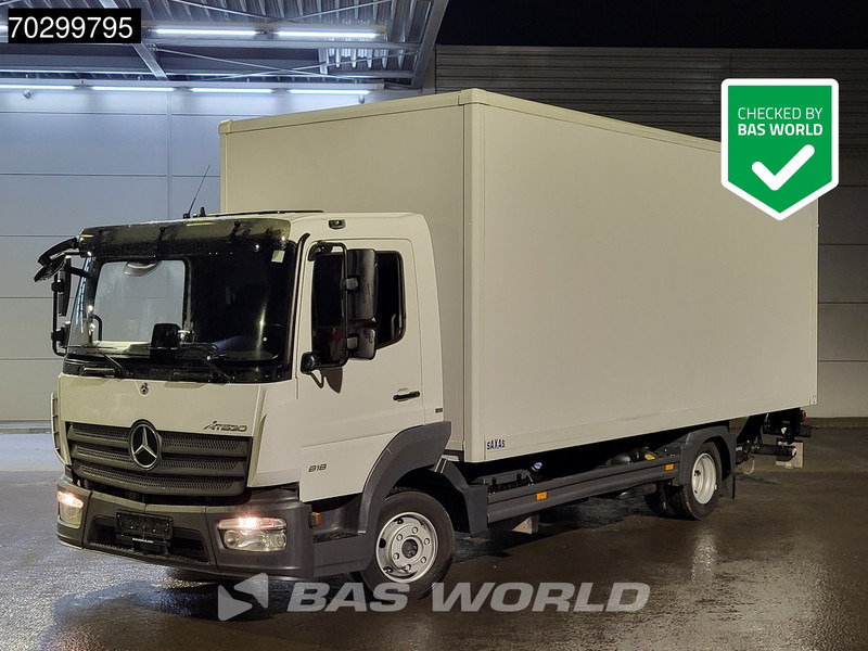 Mercedes-Benz Atego 818 4X2 8 tonner Automatic 1000kg Ladebordwand Euro 6 - بصندوق مغلق شاحنة: صور 1 Mercedes-Benz Atego 818 4X2 8 tonner Automatic 1000kg Ladebordwand Euro 6 - بصندوق مغلق شاحنة: صور 1