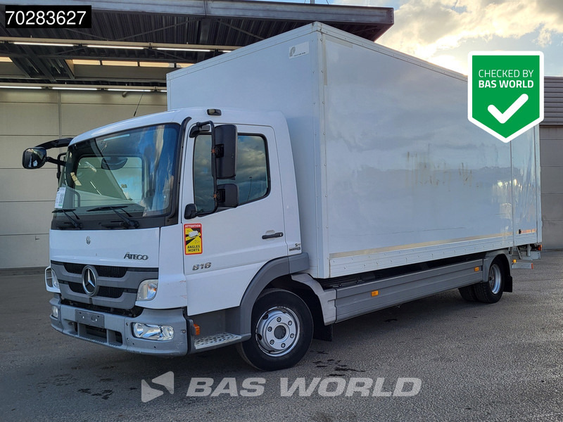 Mercedes-Benz Atego 818 4X2 8tonner 1500kg Ladebordwand Automatic Euro 5 - بصندوق مغلق شاحنة: صور 1 Mercedes-Benz Atego 818 4X2 8tonner 1500kg Ladebordwand Automatic Euro 5 - بصندوق مغلق شاحنة: صور 1