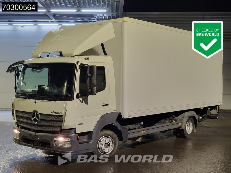 Mercedes-Benz Atego 818 4X2 8tonner 1500kg Ladebordwand Automatic Euro 6 - بصندوق مغلق شاحنة: صور 1 Mercedes-Benz Atego 818 4X2 8tonner 1500kg Ladebordwand Automatic Euro 6 - بصندوق مغلق شاحنة: صور 1
