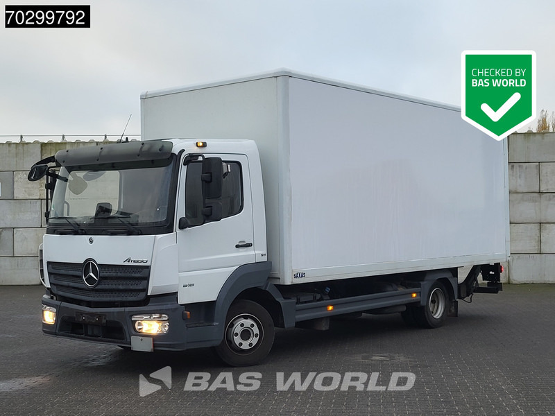 Mercedes-Benz Atego 818 4X2 8tonner Automatic 1000kg Ladebordwand Euro 6 - بصندوق مغلق شاحنة: صور 1 Mercedes-Benz Atego 818 4X2 8tonner Automatic 1000kg Ladebordwand Euro 6 - بصندوق مغلق شاحنة: صور 1