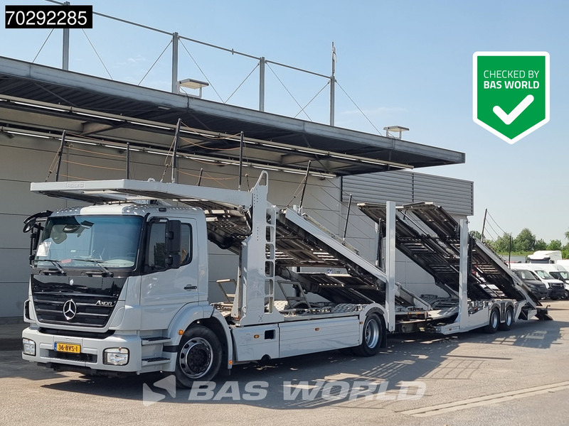 Mercedes-Benz Axor 1833 4X2 NL-Truck Rolfo car transporter Retarder 3-Pedals Euro 5 - شاحنة نقل سيارات شاحنة: صور 1 Mercedes-Benz Axor 1833 4X2 NL-Truck Rolfo car transporter Retarder 3-Pedals Euro 5 - شاحنة نقل سيارات شاحنة: صور 1