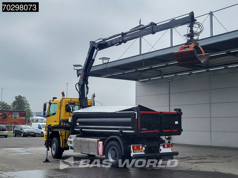 Mercedes-Benz Axor 2124 Axor 4X4 8m3 Tipper HIAB 122 B-2 HIDUO Crane Steel suspension Automatic Big-Axle Euro 5 - قلابات: صور 2 Mercedes-Benz Axor 2124 Axor 4X4 8m3 Tipper HIAB 122 B-2 HIDUO Crane Steel suspension Automatic Big-Axle Euro 5 - قلابات: صور 2