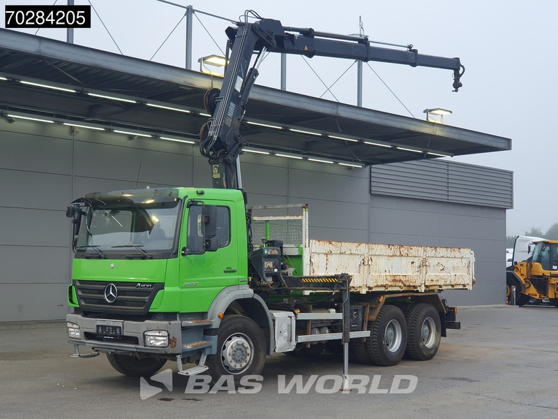Mercedes-Benz Axor 2633 6X4 Manual Big-Axle Steelsuspension Euro 4 Hiab - قلابات, شاحنة كرين: صور 3 Mercedes-Benz Axor 2633 6X4 Manual Big-Axle Steelsuspension Euro 4 Hiab - قلابات, شاحنة كرين: صور 3