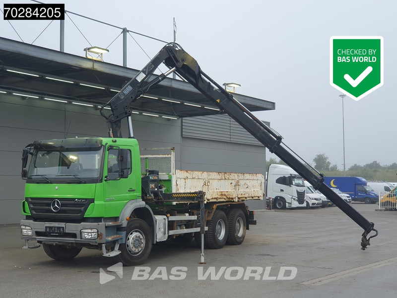 Mercedes-Benz Axor 2633 6X4 Manual Big-Axle Steelsuspension Euro 4 Hiab - قلابات, شاحنة كرين: صور 1 Mercedes-Benz Axor 2633 6X4 Manual Big-Axle Steelsuspension Euro 4 Hiab - قلابات, شاحنة كرين: صور 1