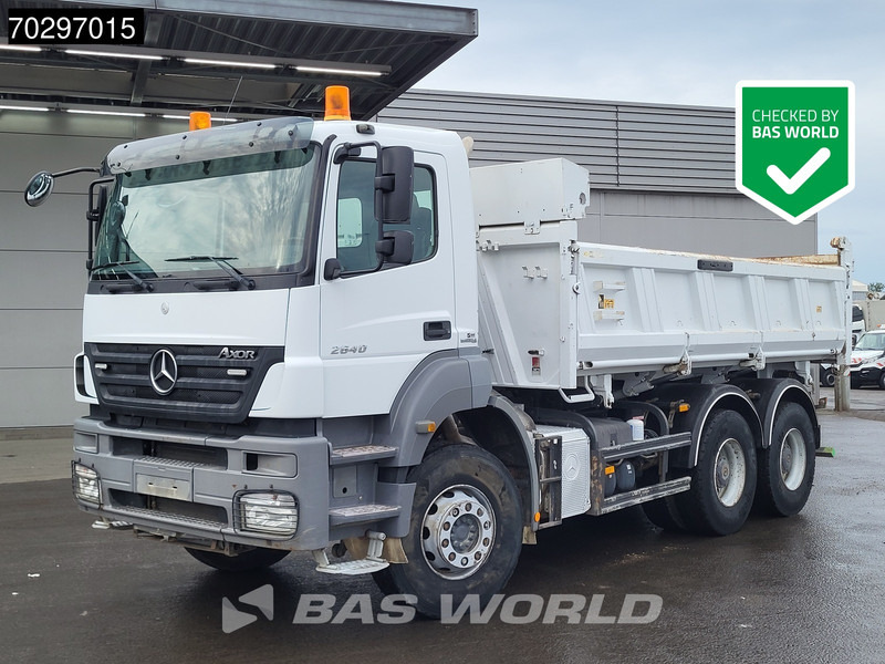 Mercedes-Benz Axor 2640 6X4 10m3 Meiller Tipper Steelsuspension Manual Euro 4 - قلابات: صور 1 Mercedes-Benz Axor 2640 6X4 10m3 Meiller Tipper Steelsuspension Manual Euro 4 - قلابات: صور 1