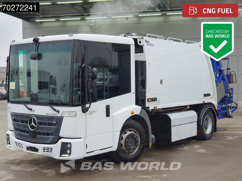 Mercedes-Benz Econic 1830 4X2 13m3 NTM KGLS-HL Big-Axle CNG! engine Euro 6 - شاحنة القمامة: صور 1 Mercedes-Benz Econic 1830 4X2 13m3 NTM KGLS-HL Big-Axle CNG! engine Euro 6 - شاحنة القمامة: صور 1