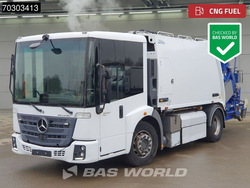 Mercedes-Benz Econic 1830 4X2 CNG! Engine 13m3 NTM KGLS-HL Big-Axle Euro 6 - شاحنة القمامة: صور 1 Mercedes-Benz Econic 1830 4X2 CNG! Engine 13m3 NTM KGLS-HL Big-Axle Euro 6 - شاحنة القمامة: صور 1