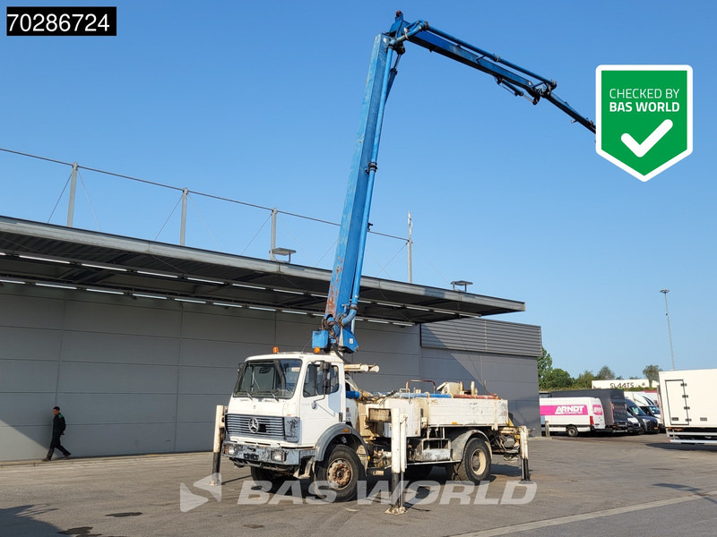 Mercedes-Benz SK 1922 4X2 Schwing Stetter KVM 26/22 Pump Steel Suspension Big-Axle Manual Euro 1 - مضخة خرسانة: صور 1 Mercedes-Benz SK 1922 4X2 Schwing Stetter KVM 26/22 Pump Steel Suspension Big-Axle Manual Euro 1 - مضخة خرسانة: صور 1