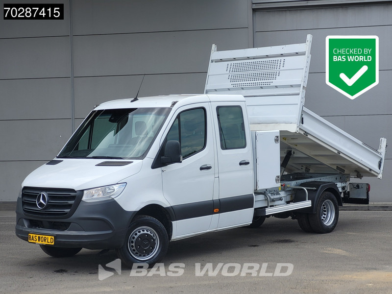 Mercedes-Benz Sprinter 514 CDI Kipper met Kist Dubbel Cabine Dubbellucht 3,5t Trekhaak Airco Cruise MBUX CarPlay Euro6 Tipper Benne Kieper 2m3 A/C Towb - قلاب صغير: صور 1 Mercedes-Benz Sprinter 514 CDI Kipper met Kist Dubbel Cabine Dubbellucht 3,5t Trekhaak Airco Cruise MBUX CarPlay Euro6 Tipper Benne Kieper 2m3 A/C Towb - قلاب صغير: صور 1