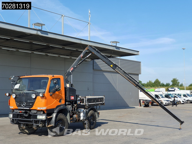 Mercedes-Benz U20 4X4 Hiab 022D-3 HIDUO Kran Crane Hydraulic Euro 5 - شاحنات مسطحة, شاحنة كرين: صور 5 Mercedes-Benz U20 4X4 Hiab 022D-3 HIDUO Kran Crane Hydraulic Euro 5 - شاحنات مسطحة, شاحنة كرين: صور 5