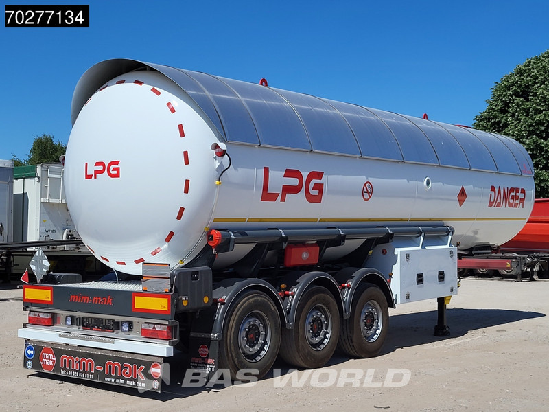 Mim-Mak LPG TRANSPORT TANK 3 axles NEW 48m3 Liftachse Gas ADR - نصف مقطورة صهريج: صور 2 Mim-Mak LPG TRANSPORT TANK 3 axles NEW 48m3 Liftachse Gas ADR - نصف مقطورة صهريج: صور 2