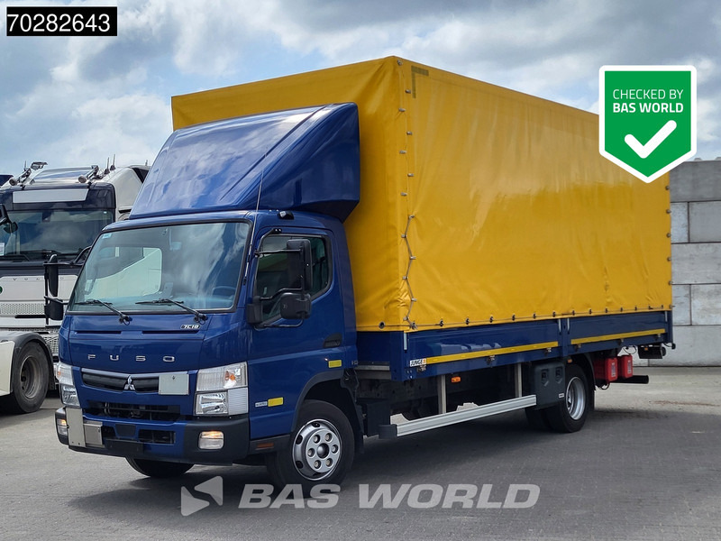 Mitsubishi 7C18 4X2 7.5tons Curtainsides Ladebordwand Automatic Euro 6 - بصندوق مغلق شاحنة: صور 1 Mitsubishi 7C18 4X2 7.5tons Curtainsides Ladebordwand Automatic Euro 6 - بصندوق مغلق شاحنة: صور 1