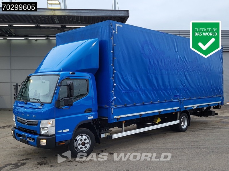 Mitsubishi Canter 7C18 4X2 Curtainsider Automatic 1000kg Ladebordwand Euro 6 - شاحنة ستارة: صور 1 Mitsubishi Canter 7C18 4X2 Curtainsider Automatic 1000kg Ladebordwand Euro 6 - شاحنة ستارة: صور 1