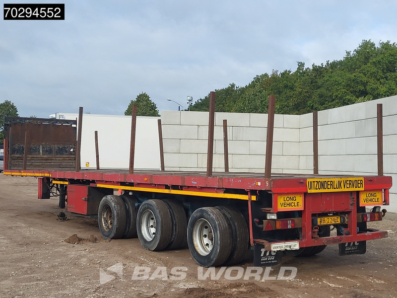 Nooteboom OVB 48 VV 3 axles Uitschuifbaar 1155-1905cm 3xgestuurd - عربة مسطحة منخفضة نصف مقطورة: صور 3 Nooteboom OVB 48 VV 3 axles Uitschuifbaar 1155-1905cm 3xgestuurd - عربة مسطحة منخفضة نصف مقطورة: صور 3