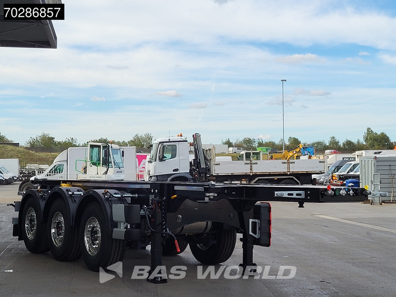شاحنات الحاويات/ جسم علوي قابل للتغيير نصف مقطورة جديد Orthaus 3 axles NEW Lift Axle 20ft 25ft Tank ADR: صور 5