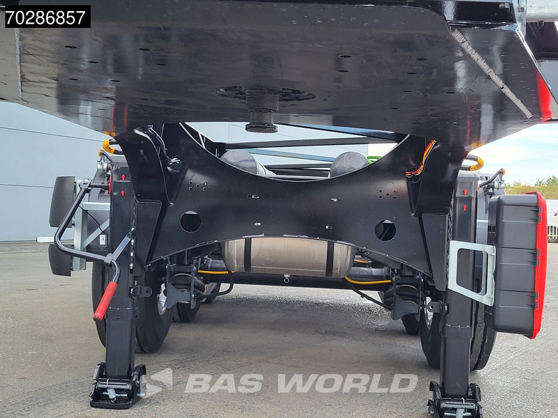 شاحنات الحاويات/ جسم علوي قابل للتغيير نصف مقطورة جديد Orthaus 3 axles NEW Lift Axle 20ft 25ft Tank ADR: صور 19