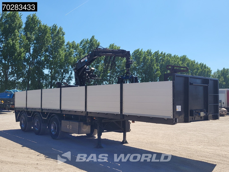 Pacton TPD347 TUV 02/26 2x Steering Axle Crane 16R - نصف مقطورة مسطحة: صور 3 Pacton TPD347 TUV 02/26 2x Steering Axle Crane 16R - نصف مقطورة مسطحة: صور 3