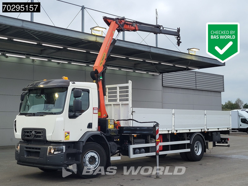 Renault C 280 4X2 Palfinger PK12002 EH Kran Crane Remote Control Automatic Euro 6 - شاحنات مسطحة, شاحنة كرين: صور 1 Renault C 280 4X2 Palfinger PK12002 EH Kran Crane Remote Control Automatic Euro 6 - شاحنات مسطحة, شاحنة كرين: صور 1