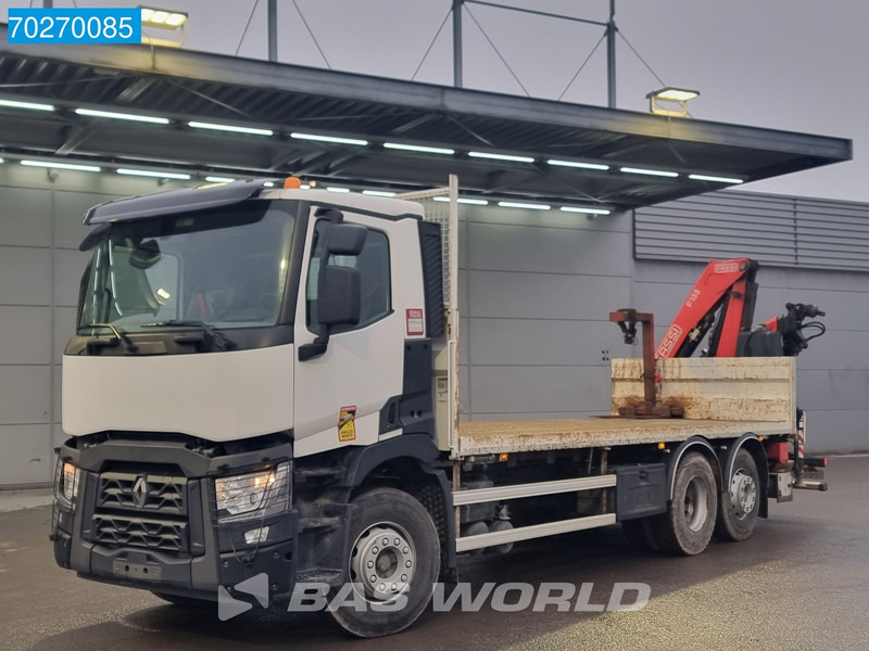 Renault C 380 6X2 Fassi F155A.0.23 E-ACTIVE Remote Control Euro 6 - شاحنات مسطحة, شاحنة كرين: صور 2 Renault C 380 6X2 Fassi F155A.0.23 E-ACTIVE Remote Control Euro 6 - شاحنات مسطحة, شاحنة كرين: صور 2